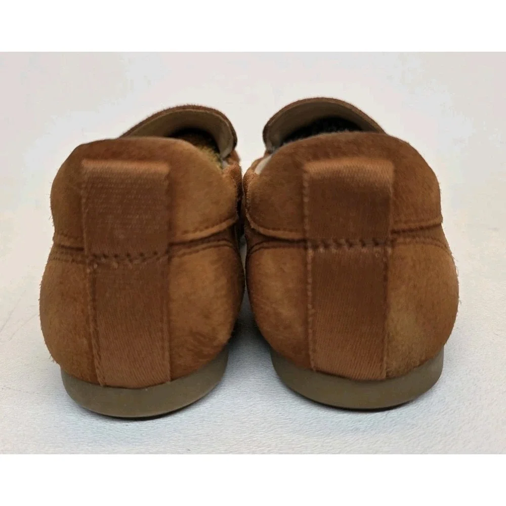 Womens Size 6.5 Franco Sarto Persia Suede Loafer Driving Shoes